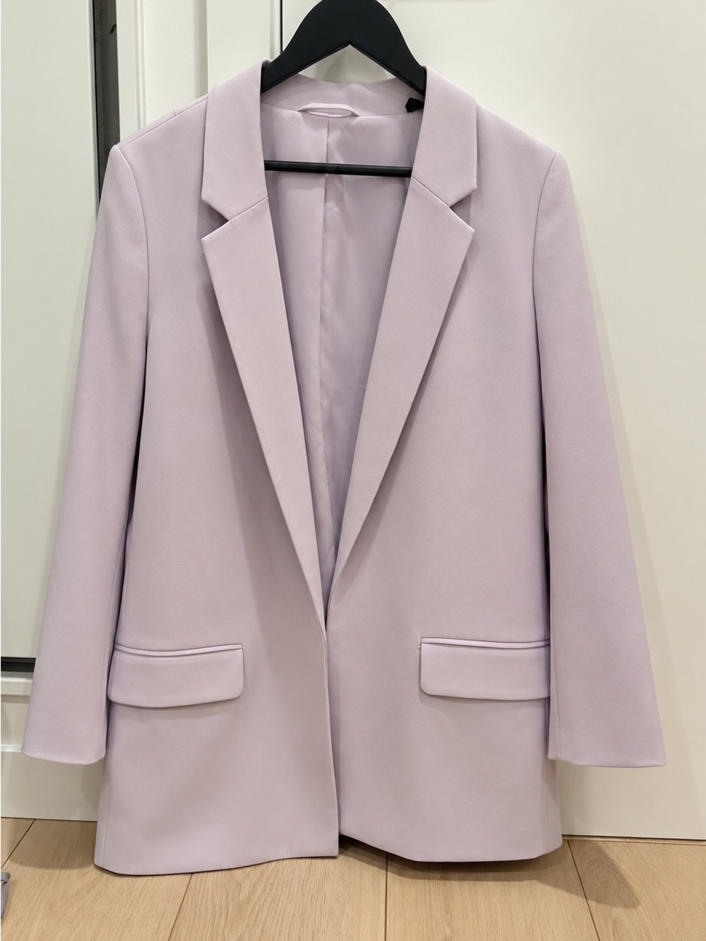 All Saints Aleida Lightweight Tri Blazer Lilac Purple